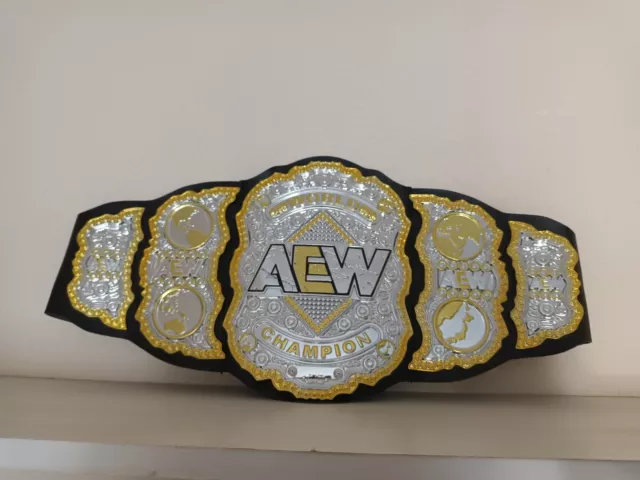Aew World Heavyweight Championship Wrestling Title Toy Belt Kids Wct Replica