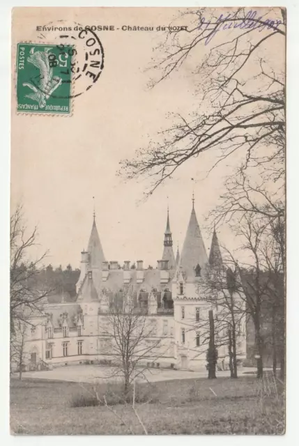 Environs de COSNE - Nievre - CPA 58 - le Chateau du Nozet
