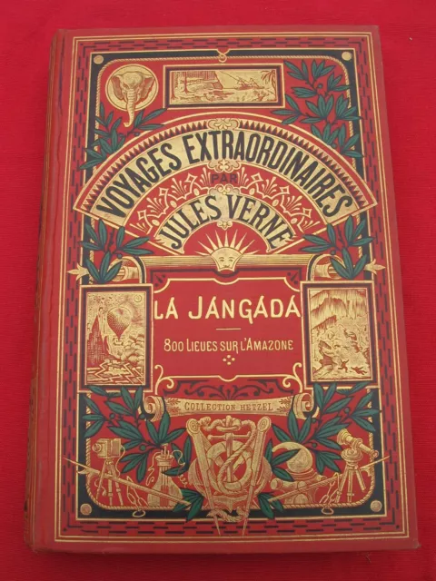 Jules VERNE . La Jangada. Paris, Hachette collection Hetzel 1916