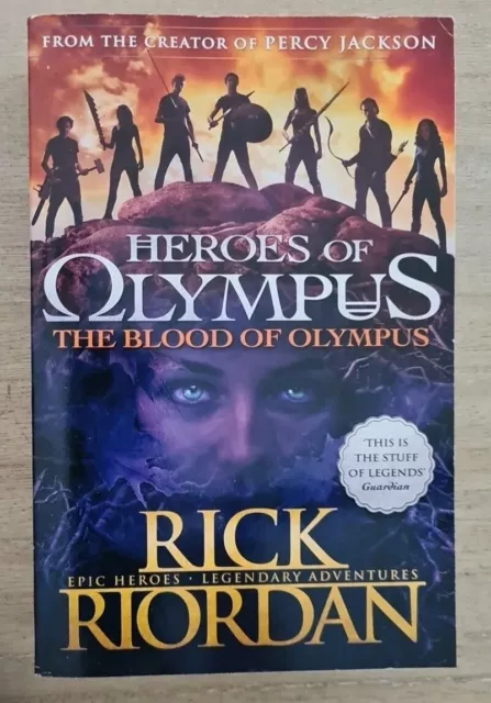 The Blood of Olympus (Heroes of Olympus Book 5) by Rick Riordan (Damaged)