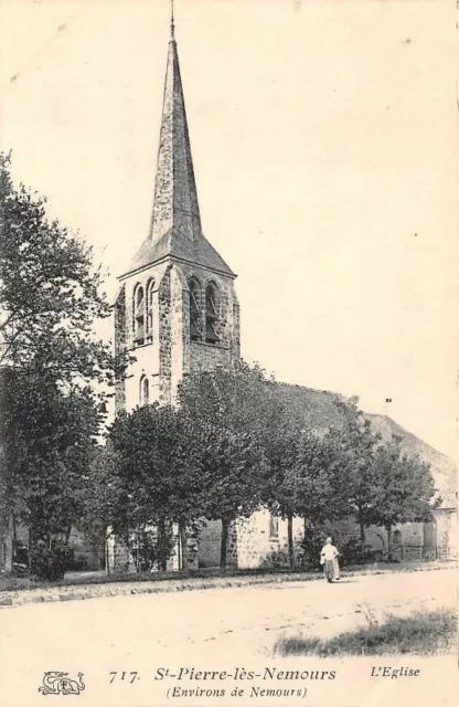 St-PIERRE-lès-NEMOURS  (Environs de Nemours) - l'Eglise