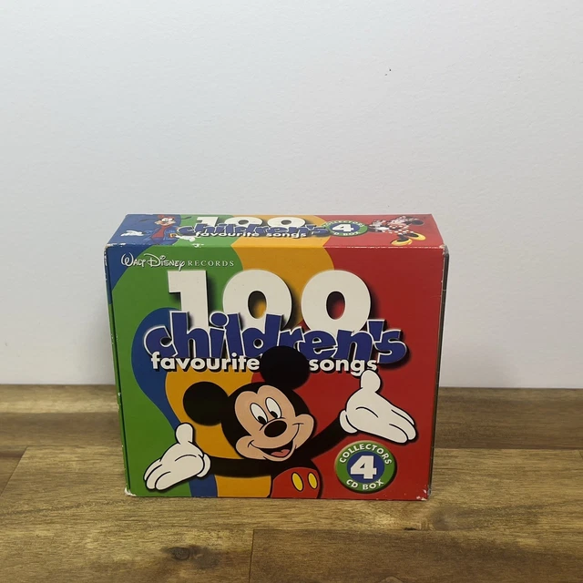 キッズ・ファミリー Disney's 100 Children's Favourite Songs Larry Groce And The Disneyland Children's Sing-Along Chorus
