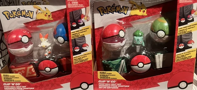 Pokemon Clip n Go Pokeball Belt Set