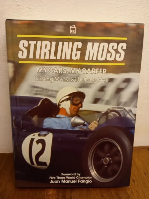 Stirling Moss/My Cars, My Career Book V.g.c