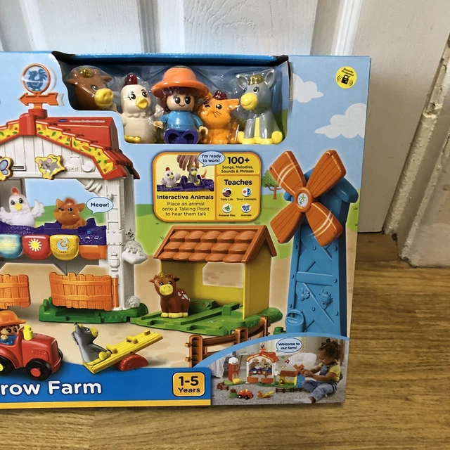 VTECH LEARN AND Grow Farm Educational Toy with Farm Animals Christmas