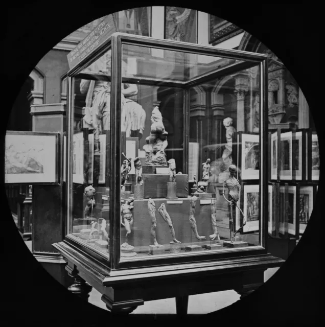 Magic Lantern Slide KENSINGTON ART MUSEUM NO67 C1888 PHOTO V&A VICTORIA & ALBERT