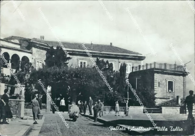 cf606 cartolina vallata villa tullio provincia di avellino campania