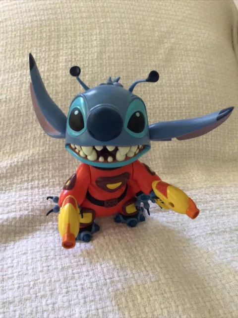 VERY RARE LILO & STITCH TALKING SPITTING SLIME EXPERIMENT 626 TOY NEVER  USED