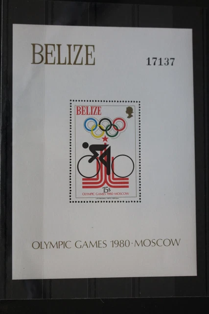 Belize Block 11 postfrisch #FD745