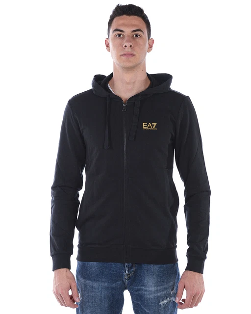 EA7 SWEAT HOMMES Coton Sweat Shirt Emporio Armani Art. 8NPM01 PJ05Z Bleu EUR 85 20 PicClick FR