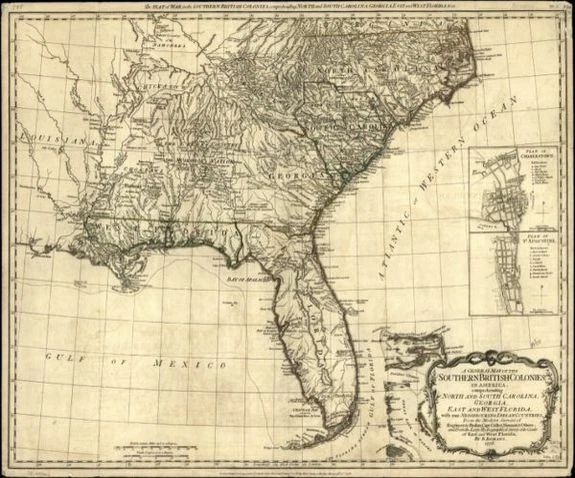 1776 MAP A general map of the - 1776 Map A General Map Of The Southern.webp