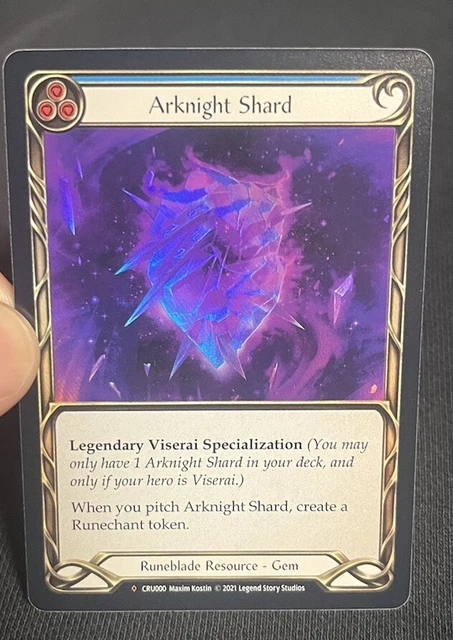 Flesh and Blood Arknight Shard CRU RF英語版