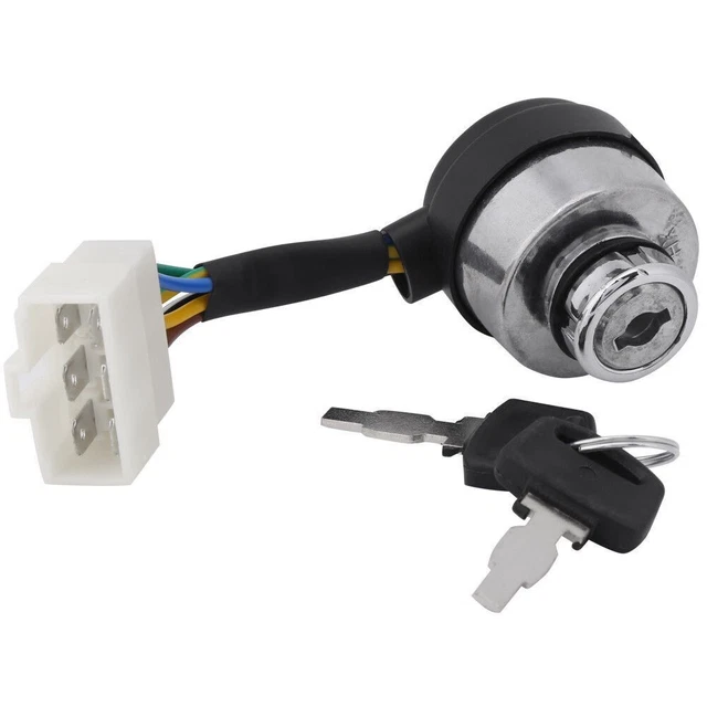 6-Wire Allumage Interrupteur Clé for Powerland 4400E/6500E/8500E/10000E