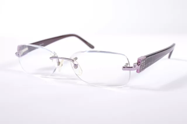 Givenchy VGV 334 Rimless Y368 Used Eyeglasses Glasses Frames