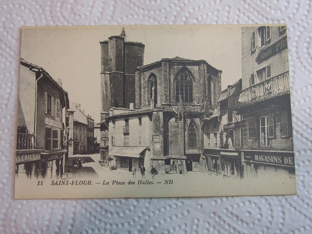 TOURS - Indre & Loire- CPA 37 - la place des Halles