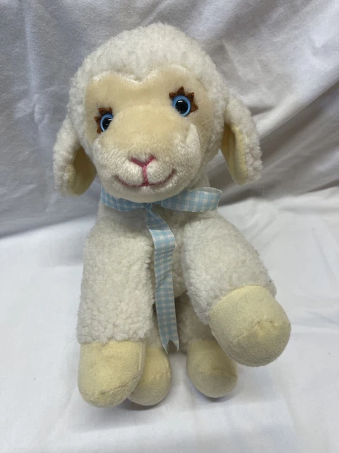 Del Monte Country Yumkin Fluffy Lamb Mail Ordered Plush Trudy Vintage 1984