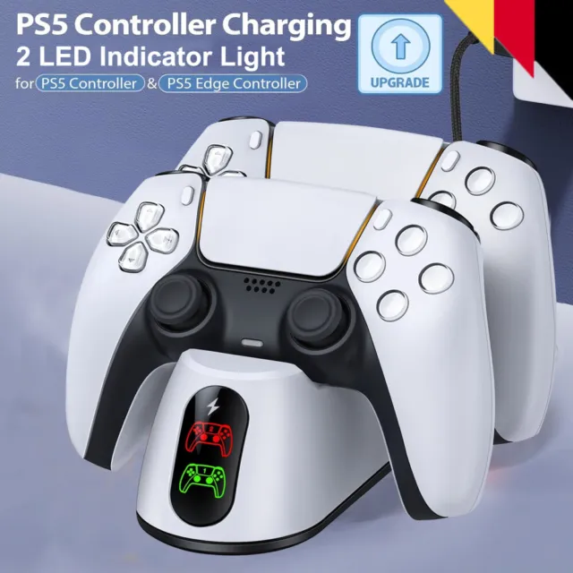 PS5 DualSense Controller Ladestation für Sony Playstation 5 Controller Ladegerät