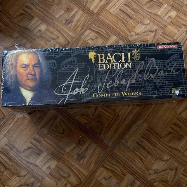 ⭐︎Bach Edition Complete Works 160 CD Box Buy Bach Edition: Complete Works (CD, Nov-2006, 155 Discs