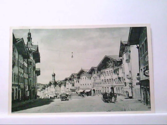 AK Bad Tölz in Oberbayern, Marktstraße, Strassenpartie.