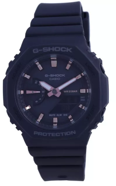 Casio G-Shock Mini Casioak Alarma Temporizador Stopwatch GMAS2100-1A Reloj Mujer