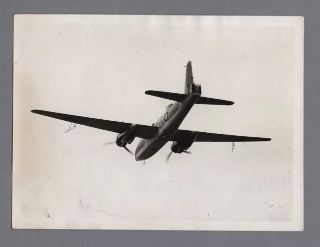 Vickers Warwick Asr Raf Airborne Lifeboat Original Ww2 Press Photo 10