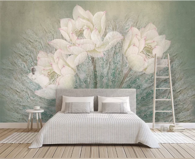 3D Bathroom Blue Landscape R3636 Wallpaper Wall Mural Self