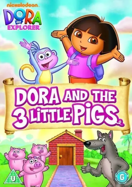 DORA THE EXPLORER: Dora and the Three Little Pigs DVD Children (2012 ...