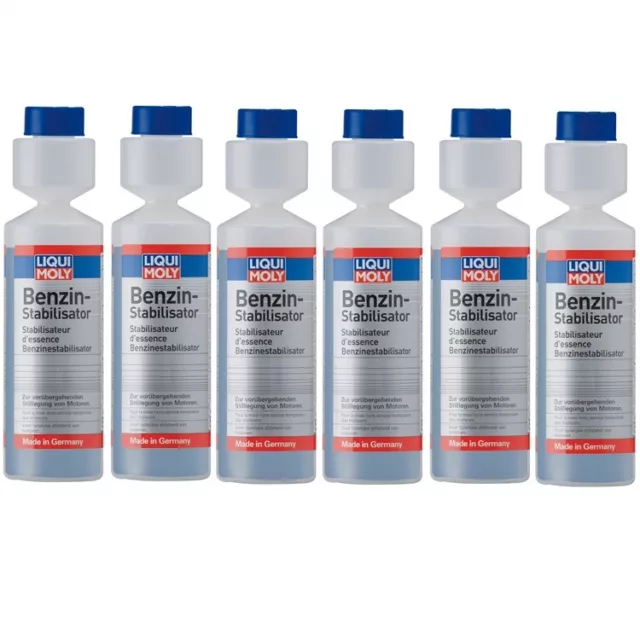 6x 250 ML Liqui Moly 5107 Stabilisateur D'Essence Additif Complément