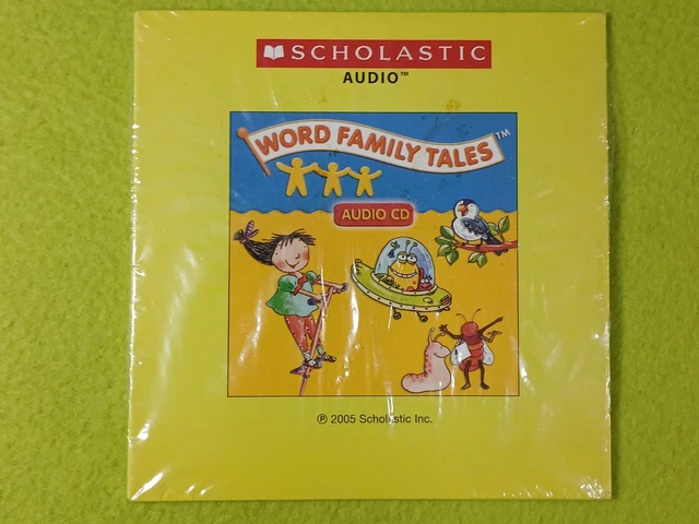 SCHOLASTIC WORD FAMILY Sing-Along Flip Chart & CD PreK - 2