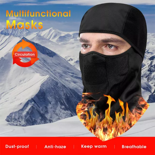 Balaclava Warmer Face Mask UV Protection Motorcycle Cycling Ski Cover for Helmet