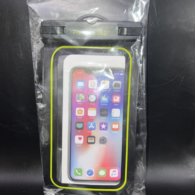 NEW Waterproof Phone Pro Case 360 IP68 Marine With Green Neck Strap. NEW Waterproof Phone Pro Case 360 IP68 Marine With Green Neck Strap.