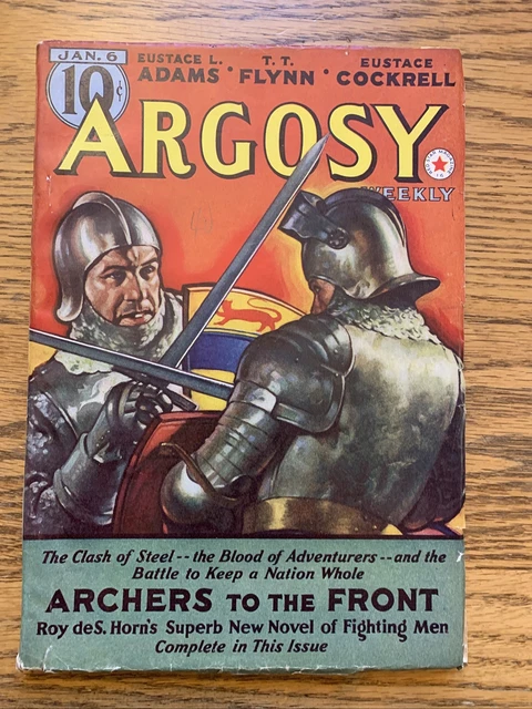Argosy Part 4: Argosy Weekly #Jan 6 1940 FN COPY AT224