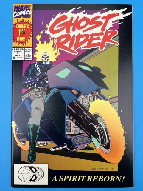 GHOST RIDER #1 (1990) Marvel Comics Copper Age High Grade NM
