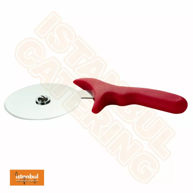 Red Handle Commercial Pizza and Pastry Cutter