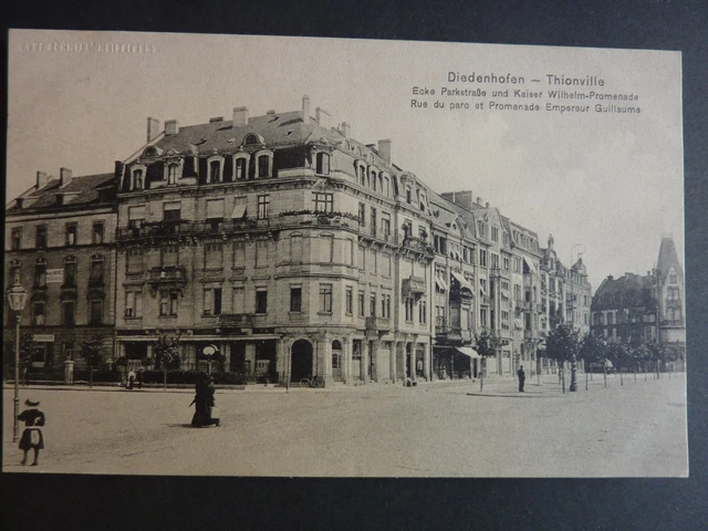 THIONVILLE Diedenhofen Moselle CPA 57 immeuble rue du parc
