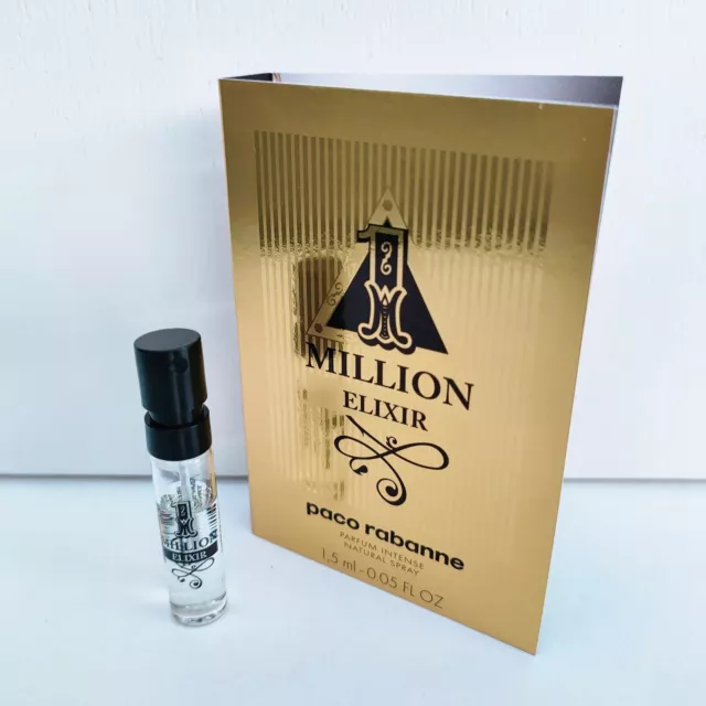 PACO RABANNE 1 Million Elixir Parfum Intense mini Spray, 1.5ml, Brand ...