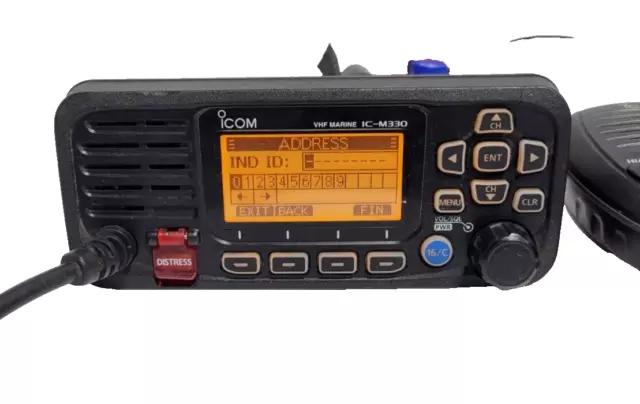 Icom Ic-M330 Vhf Compact Mobile Radio W/ M330 Microphone 13.8V 3