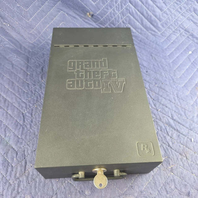 GRAND THEFT AUTO IV GTA 4 Metal Bankers Lock Box -Special Edition