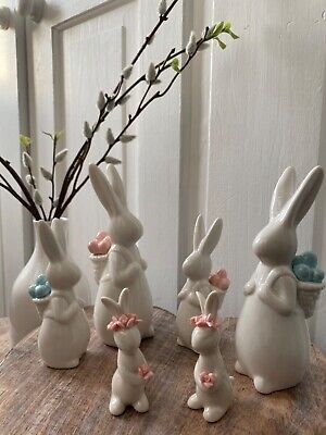 New John Lewis 1x John Lewis Rabbit/bunny with backpack Easter/Home Decor 22cm high 