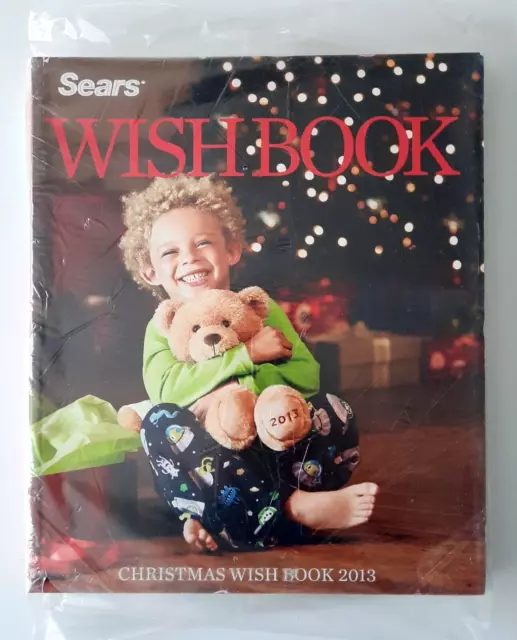 Sears Catalog 2013 Christmas Wish Book in Plastic Holiday Season Clothing Canada