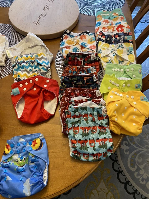 Baby Cloth Diaper Lot EUC!