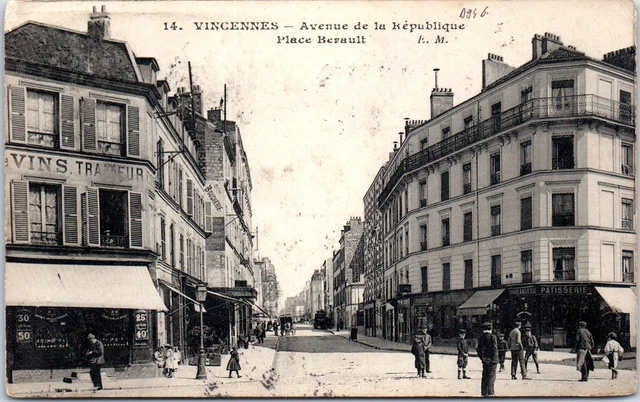 94 VINCENNES - avenue de la republique place berault