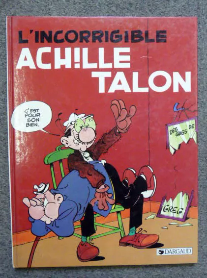 l'incorrigible achille talon  greg dargaud eo