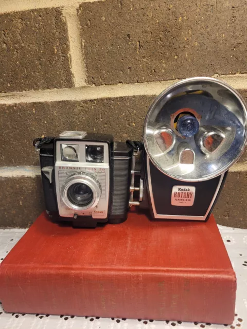 Vintage Kodak Brownie Twin 20 Camera Flash