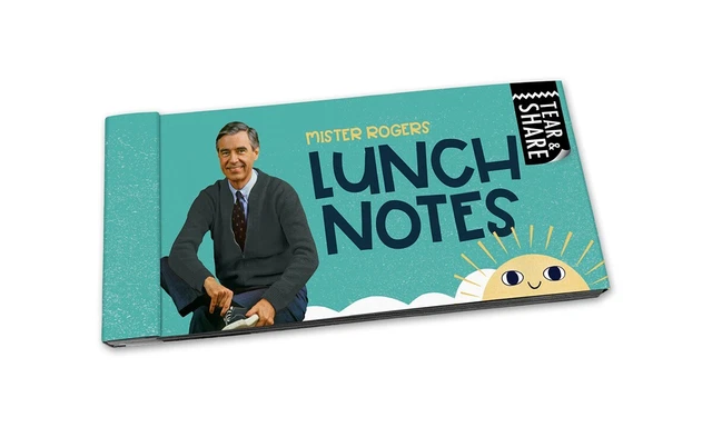 Mister Rogers Wisdom Notes Abreißkarten USA Fred Rogers Geschenk Amerika Notizen