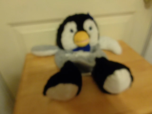 2014 Teddy Tank Kids Teddy Bear Betta  Fish Bowl Replacement Penguin Plush Only
