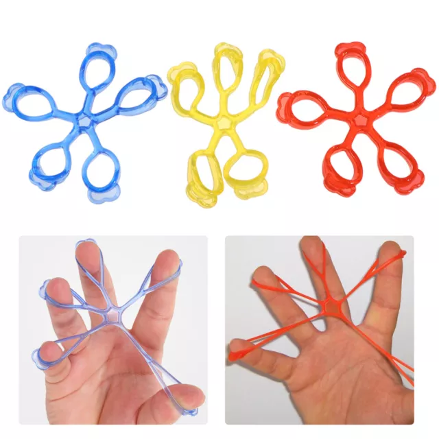 3 Pcs Hand Grip Strengthener Cord Buddy Guitar Learning System 3