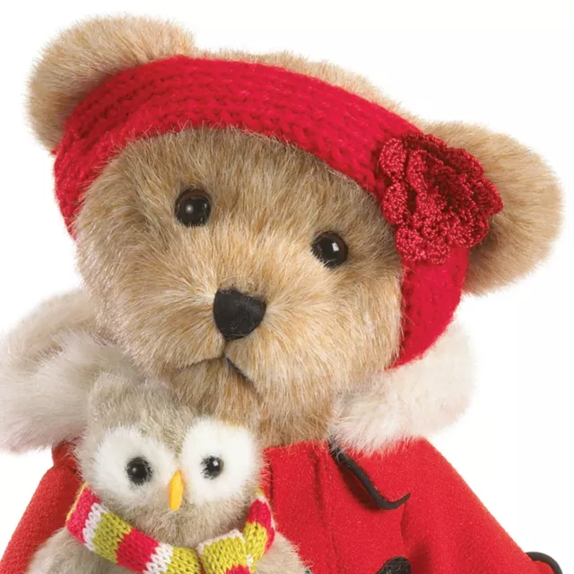 Boyds Bears 14" Christmas Bear Plush Heidi Goodfriend w/Lil' Hoo ~ 4041835 2