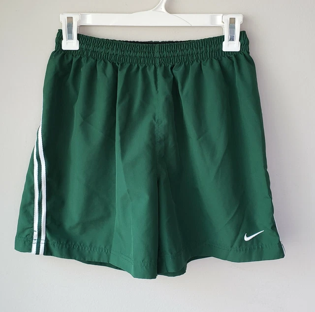 Nike Team FitDry Boy's Shorts Athletic XL Running Green