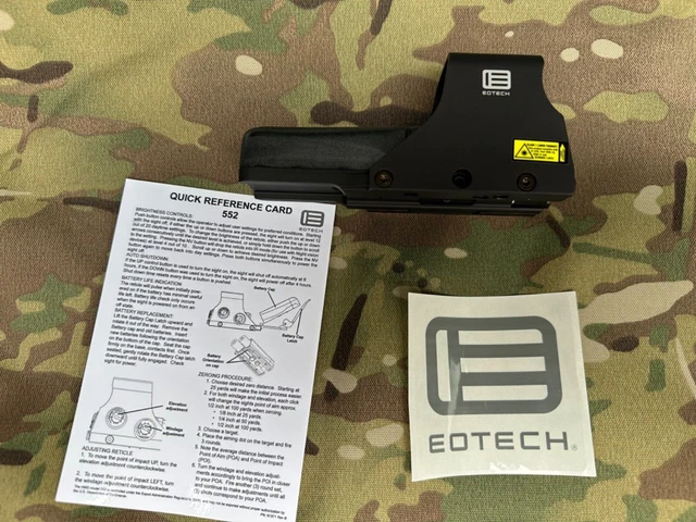 EOTech 552 XR308 Holographic Sight 552.XR308 EOTech 552 XR308 Holographic Sight 552.XR308